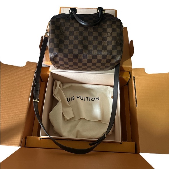 Louis Vuitton Damier Speedy 25 Bandouliere - Full Inclusion - Picture 2 of 14